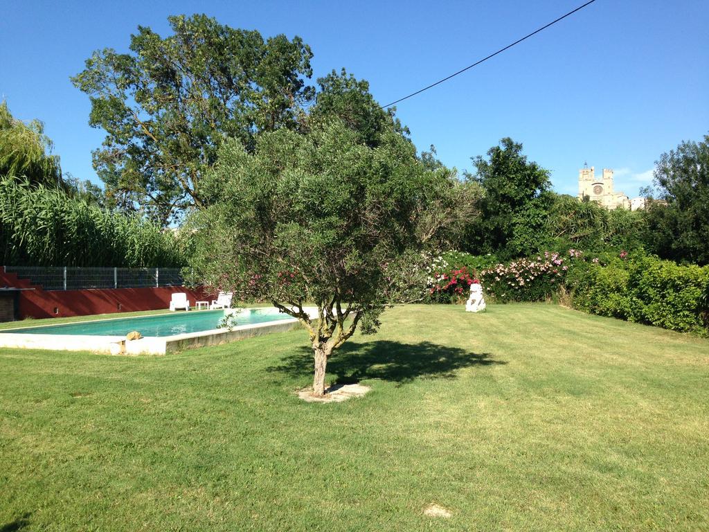 Les Jardins Du Rebaut Bed & Breakfast Béziers Exterior foto